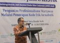 Plt. Sekda Aceh Buka Pelatihan Kode Etik Jurnalistik AMSI