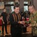 Dek Fadh Hadiri Sertijab Pangdam Iskandar Muda, Serahkan Cinderamata kepada Mayjen Joko Hadi Susilo
