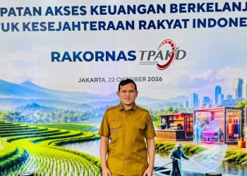 Hadiri Rakornas TPAKD 2026, Wagub Dek Fadh Perkuat Akses Keuangan Daerah