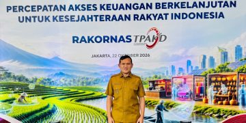 Hadiri Rakornas TPAKD 2026, Wagub Dek Fadh Perkuat Akses Keuangan Daerah