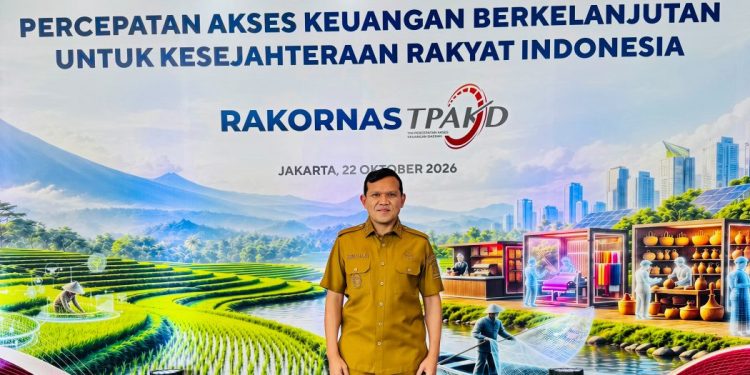 Hadiri Rakornas TPAKD 2026, Wagub Dek Fadh Perkuat Akses Keuangan Daerah