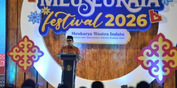 Pj. Sekda Aceh Hadiri Pembukaan Meuseuraya Festival 2026