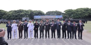 Plt. Sekda Aceh Hadiri Upacara HUT ke-81 TNI di Banda Aceh